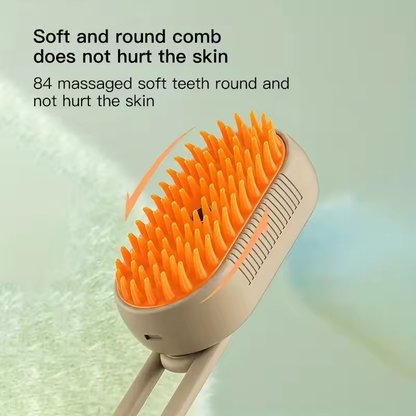 Pet Spray Massage Brush – 2-in-1 Grooming & Bath Tool 🐶🐱💦